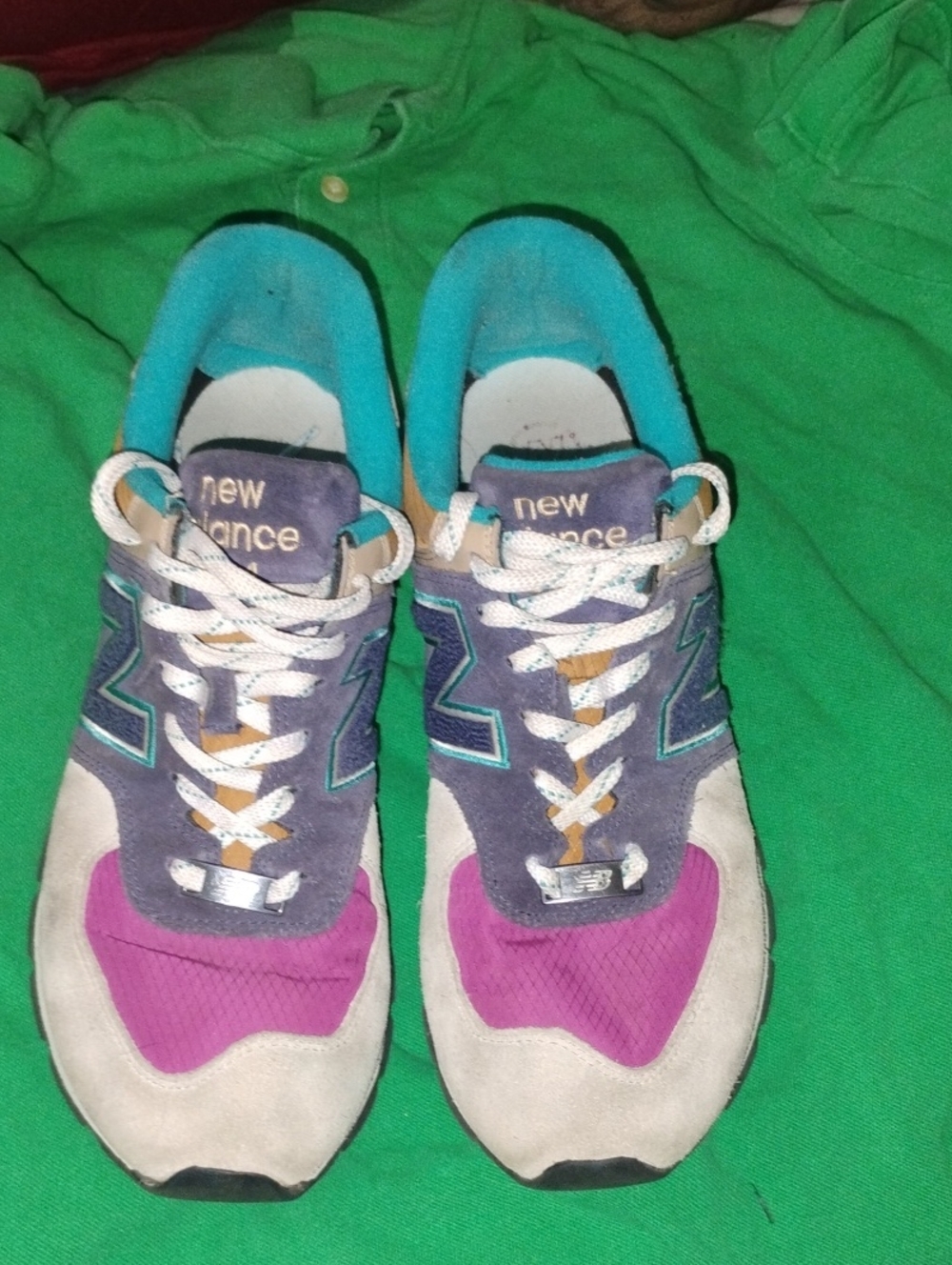 New Balance Purple, Teal & Pink men's Sneakers
